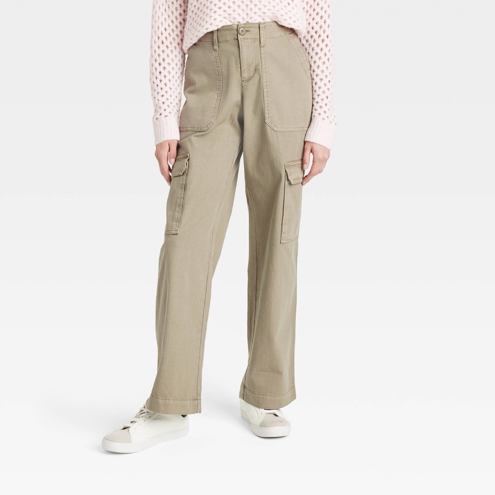 Universal Thread Women's Olive Cargo Pants